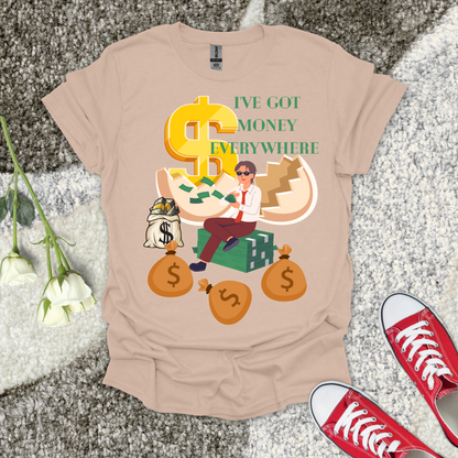 Money Everywhere - Christian T-Shirt – Faith Graphic Tee