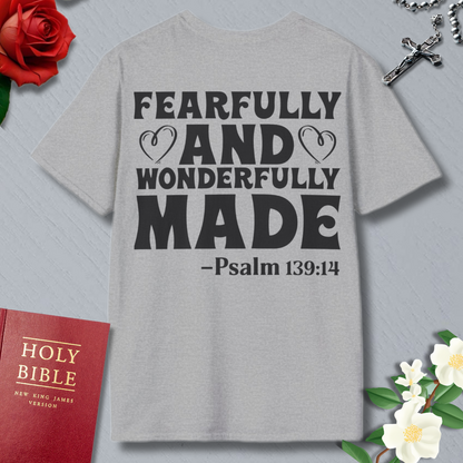 FEARFULLY AND WONDERFULLY MADE 5 T-shirt