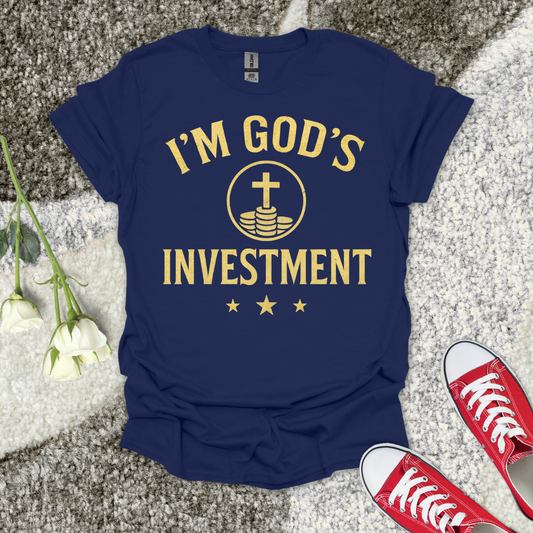 I'm God's Investment 2 - Christian T-Shirt – Faith Graphic Tee