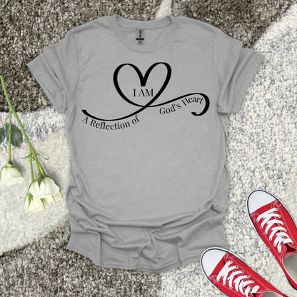 Reflection of God's Heart - Christian T-Shirt – Faith Graphic Tee