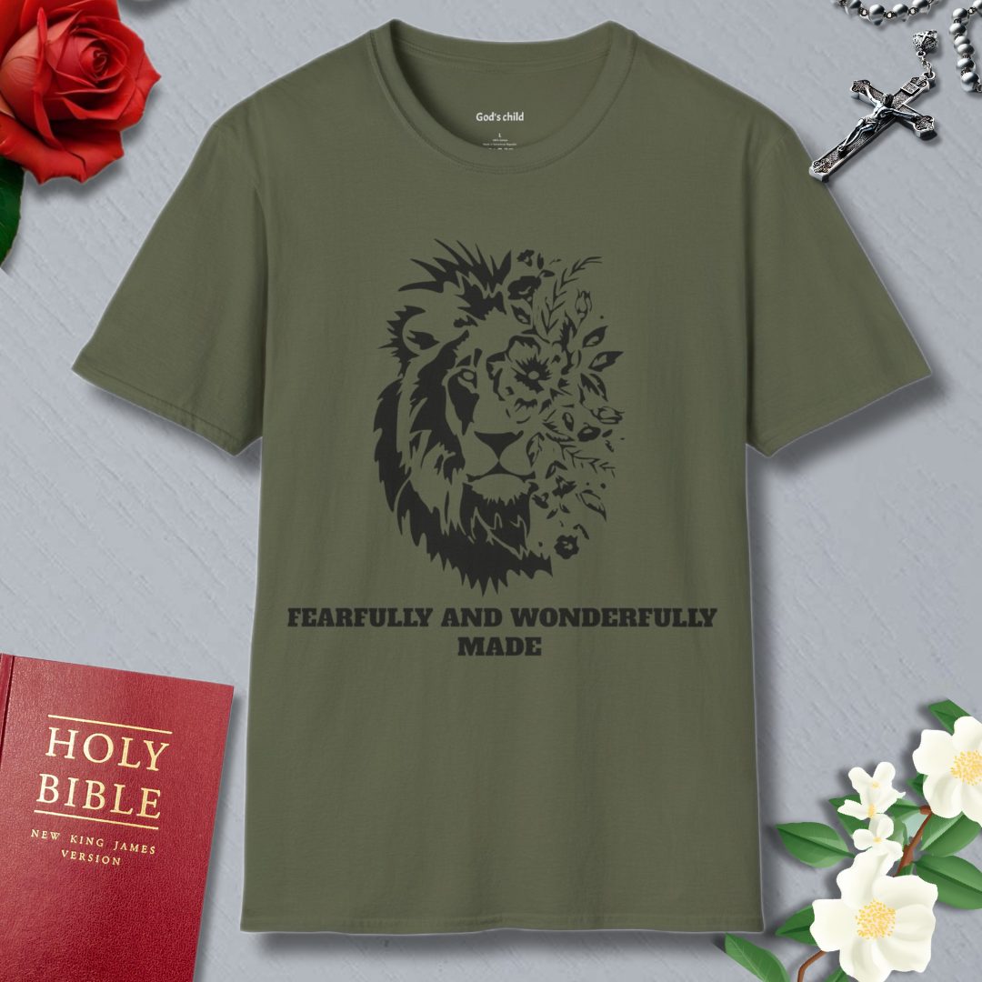 FEARFULLY AND WONDERFULLY MADE 3 T-shirt