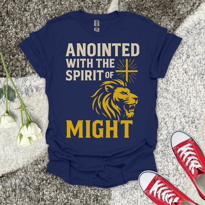 The Spirit of Might - Christian T-Shirt – Faith Graphic Tee