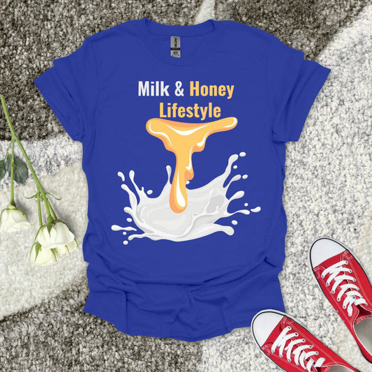 Milk and Honey - Christian T-Shirt – Faith Graphic Tee