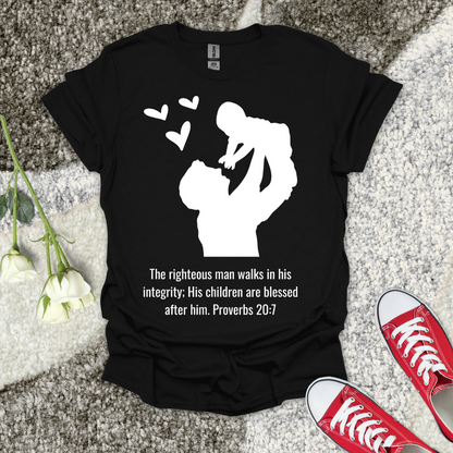 Loving Father – Christian Father’s Day T‑Shirt Gift