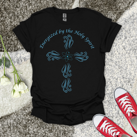 Energized by the Holy Spirit - Christian T-Shirt – Faith Graphic Tee