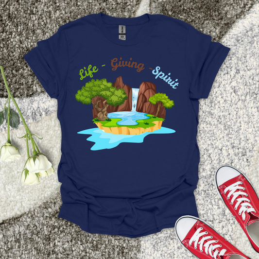 Life Giving Spirit - Christian T-Shirt – Faith Graphic Tee