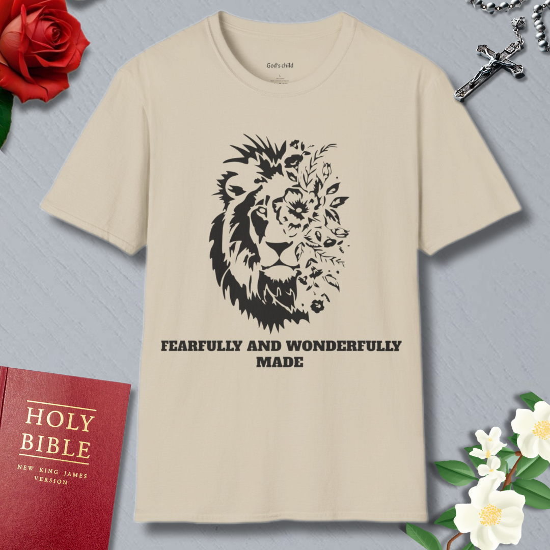 FEARFULLY AND WONDERFULLY MADE 3 T-shirt