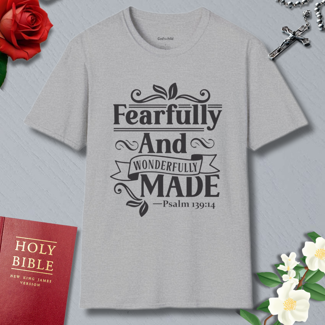 Fearfully and wonderfully made  T-shirt