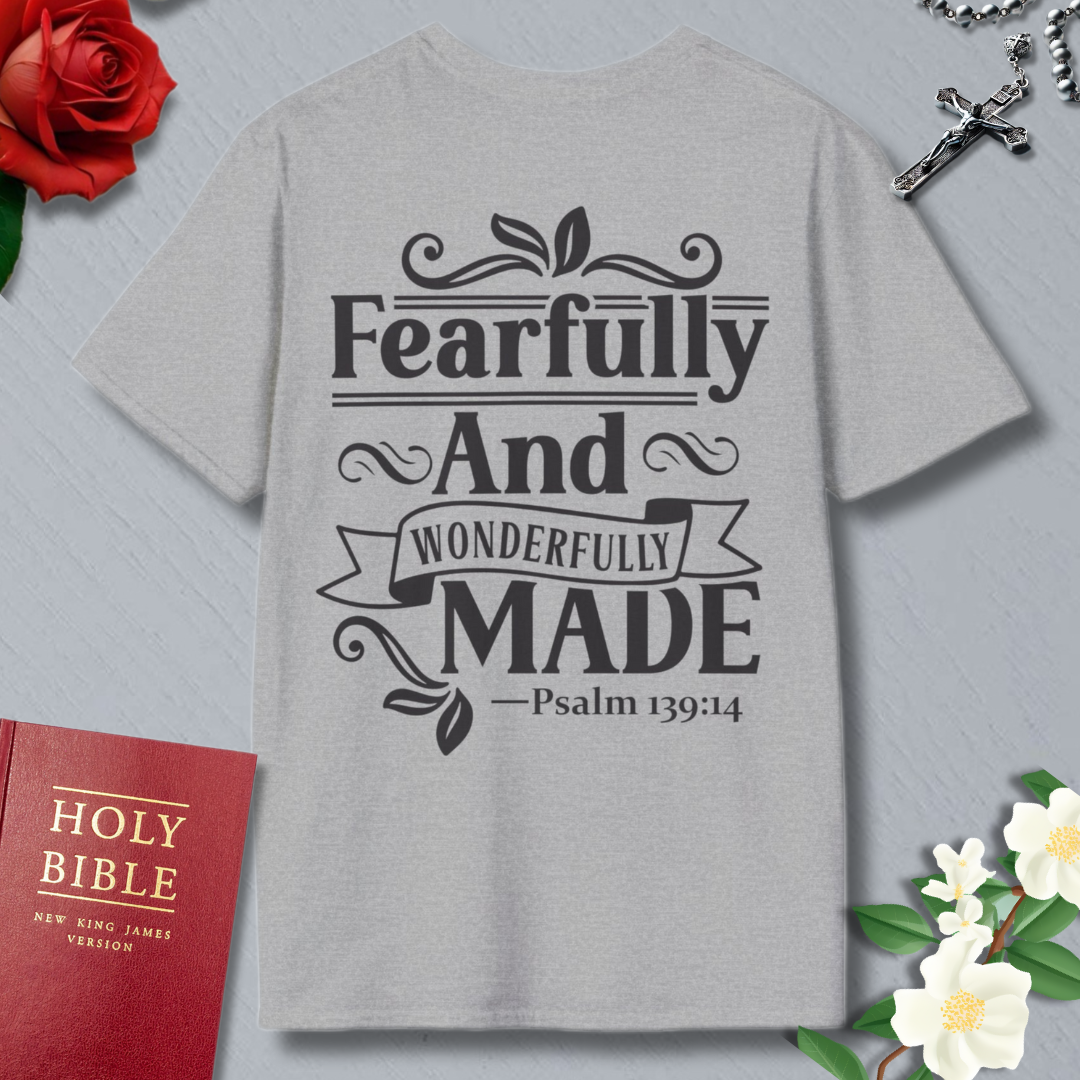 FEARFULLY AND WONDERFULLY MADE 4 T-shirt