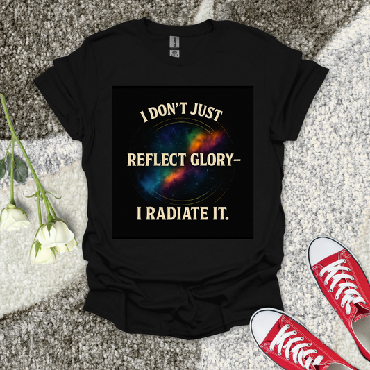 I Radiate Glory Christian T-Shirt – Faith Graphic Tee