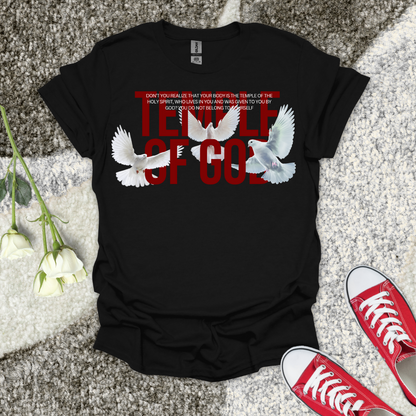 Temple of God - Christian T-Shirt – Faith Graphic Tee