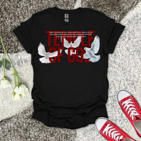 Temple of God - Christian T-Shirt – Faith Graphic Tee