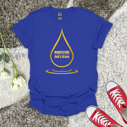 Manifesting God's grace - Christian T-Shirt – Faith Graphic Tee