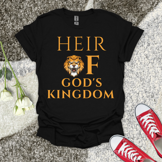 Heir of God's Kingdom - Christian T-Shirt – Faith Graphic Tee