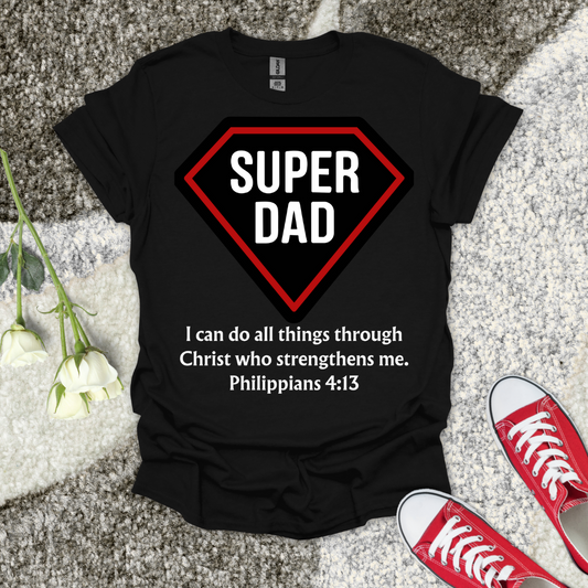 Super Dad 2 – Christian Father’s Day T‑Shirt Gift