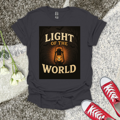Light Of The World Christian T-Shirt – Faith Graphic Tee