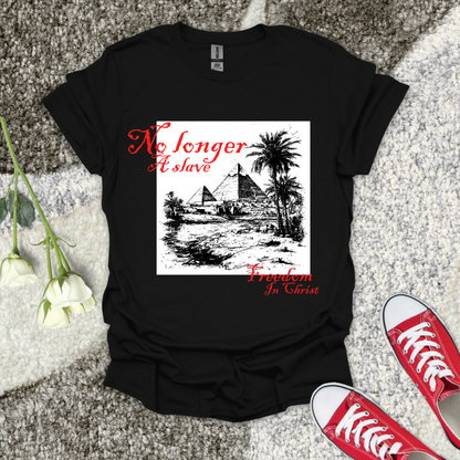 No Longer A Slave To Fear Christian T-Shirt – Faith Graphic Tee