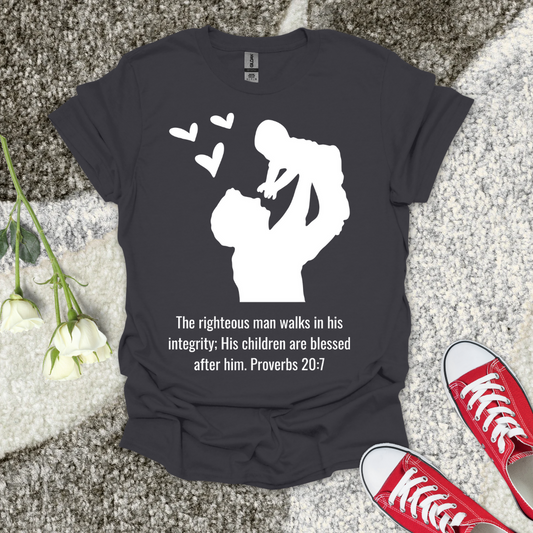 Loving Father – Christian Father’s Day T‑Shirt Gift