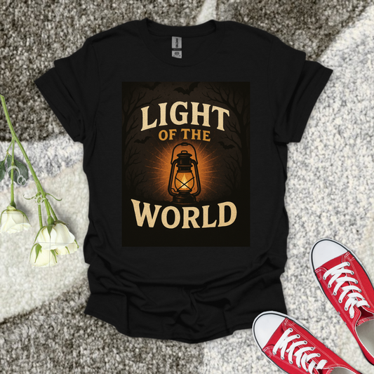 Light Of The World Christian T-Shirt – Faith Graphic Tee