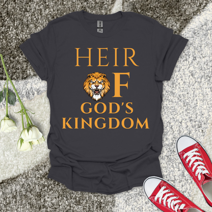 Heir of God's Kingdom - Christian T-Shirt – Faith Graphic Tee