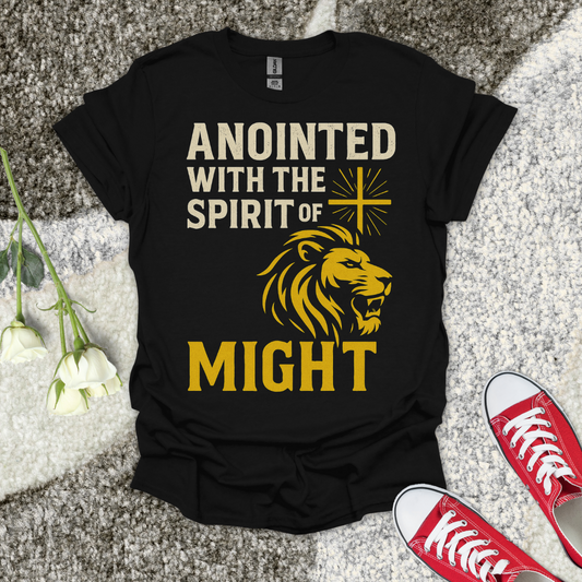 The Spirit of Might - Christian T-Shirt – Faith Graphic Tee