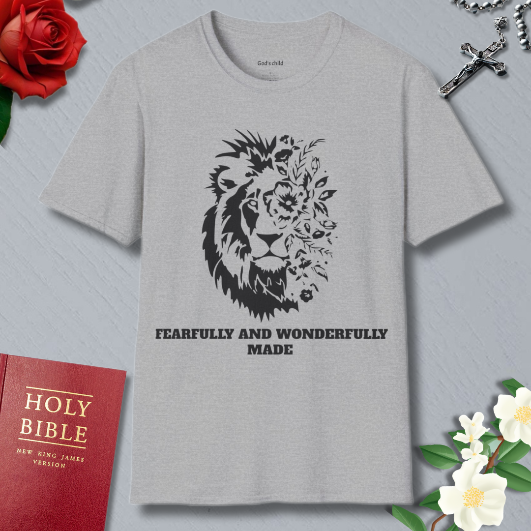 FEARFULLY AND WONDERFULLY MADE 3 T-shirt