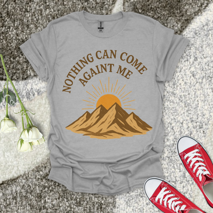 Nothing Can Come Against Me Christian T-Shirt – Faith Graphic Tee