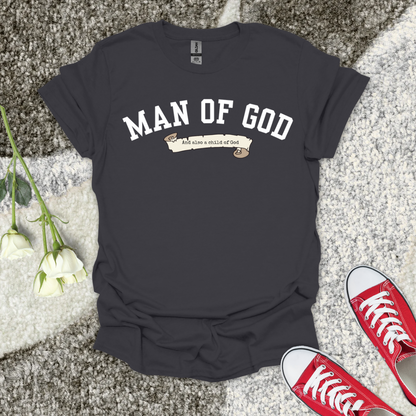 Man of God – Christian Father’s Day T‑Shirt Gift