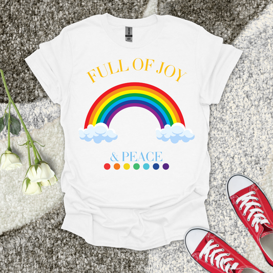 Full of Joy T-Shirt - Christian T-Shirt – Faith Graphic Tee