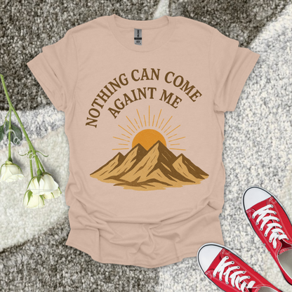Nothing Can Come Against Me Christian T-Shirt – Faith Graphic Tee