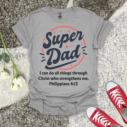 Super Dad – Christian Father’s Day T‑Shirt Gift