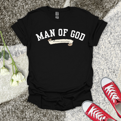 Man of God – Christian Father’s Day T‑Shirt Gift