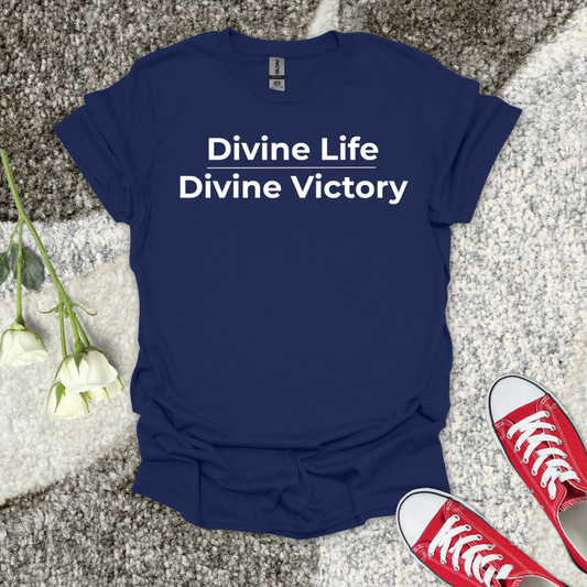 Divine Life 2 - Christian T-Shirt – Faith Graphic Tee