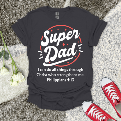 Super Dad – Christian Father’s Day T‑Shirt Gift
