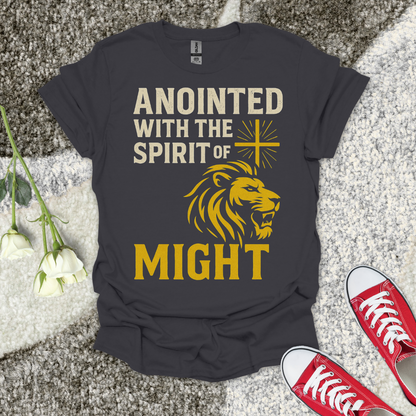 The Spirit of Might - Christian T-Shirt – Faith Graphic Tee