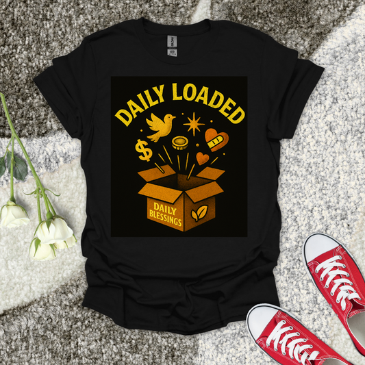 Daily Loaded Christian T-Shirt – Faith Graphic Tee