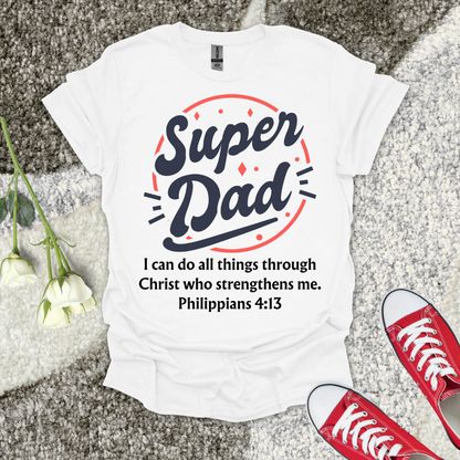 Super Dad – Christian Father’s Day T‑Shirt Gift