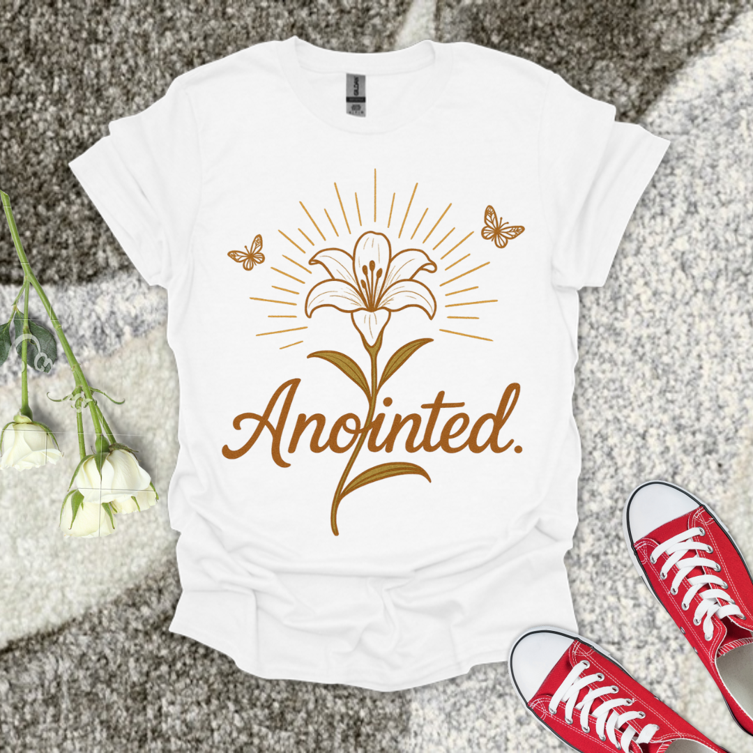Anointed Christian T-Shirt – Faith Graphic Tee