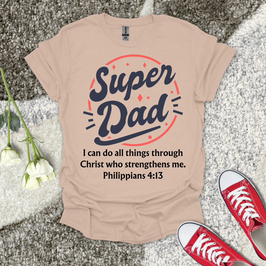 Super Dad – Christian Father’s Day T‑Shirt Gift