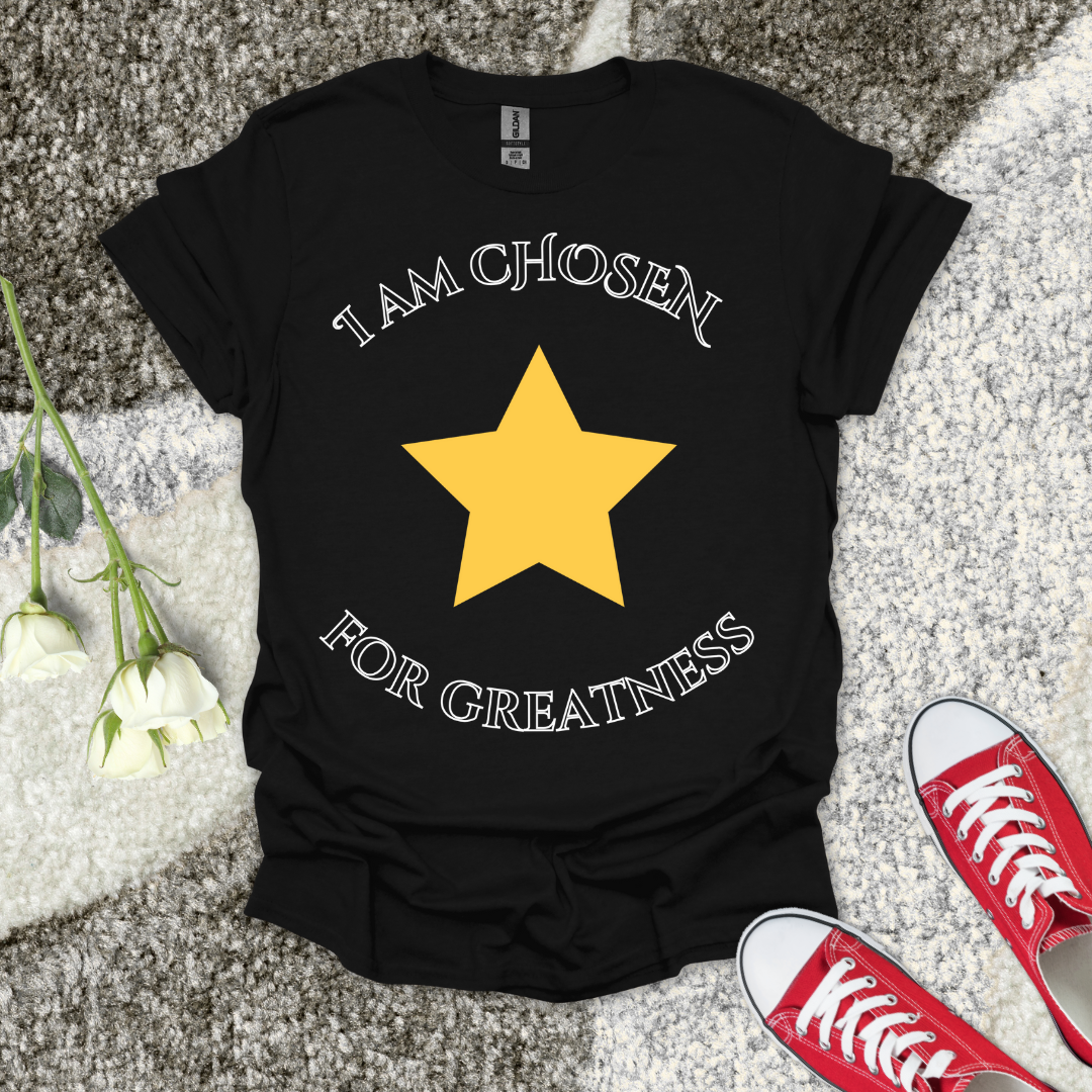 I Am Chosen T-Shirt - Christian T-Shirt – Faith Graphic Tee