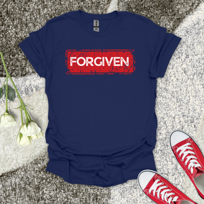Forgiven Christian T-Shirt – Faith Graphic Tee