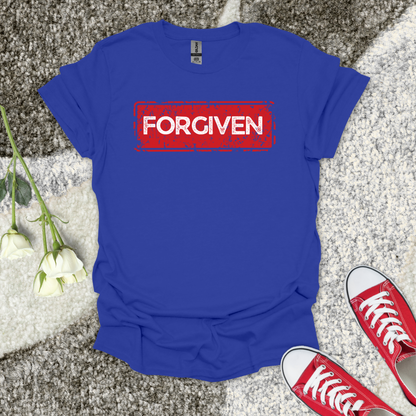 Forgiven Christian T-Shirt – Faith Graphic Tee