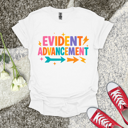 Evident Advancement Christian T-Shirt – Faith Graphic Tee