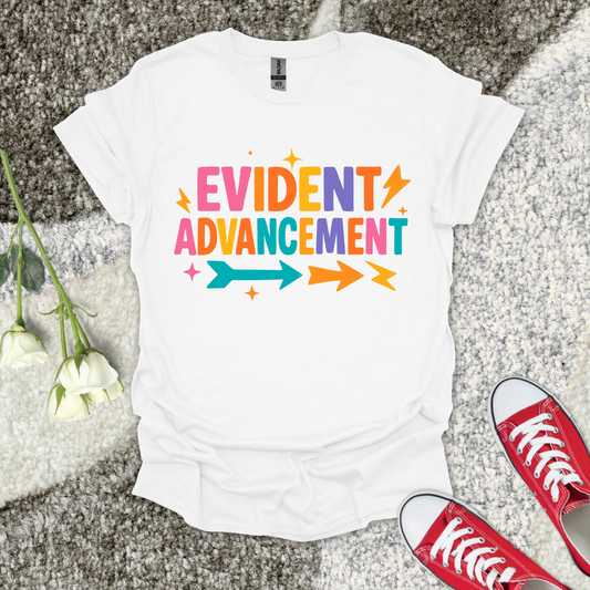 Evident Advancement Christian T-Shirt – Faith Graphic Tee
