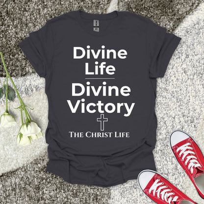 Divine Life - Christian T-Shirt – Faith Graphic Tee