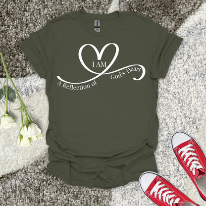 Reflection of God's Heart - Christian T-Shirt – Faith Graphic Tee